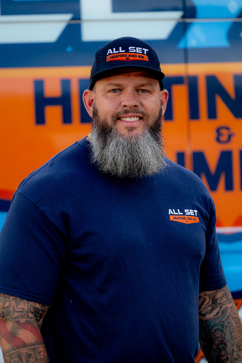 Keith Gause, founder of All Set Heating, Air and Plumbing and U.S. Air Force veteran