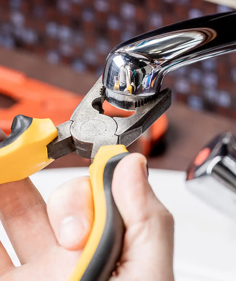 All Set plumber performing plumbing repair and installation in Clay County
